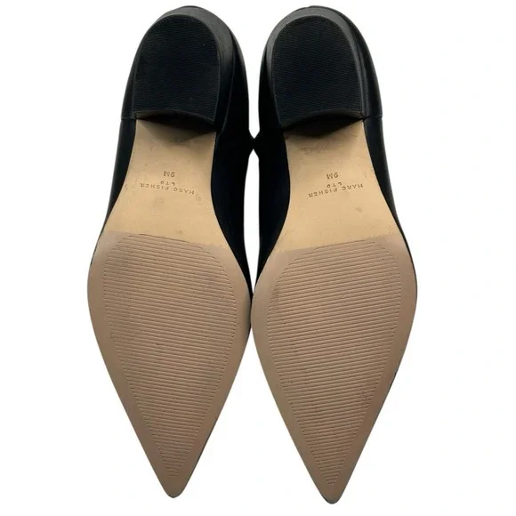 Marc Fisher LTD. Mavey Pointed Toe Black Leather Bootie Womens Size 9M New $219 - Picture 12 of 12